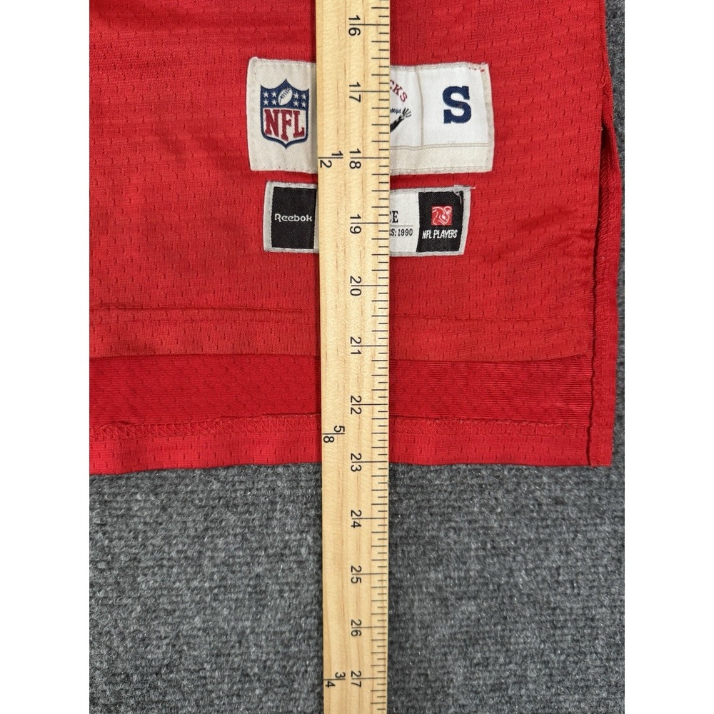 Reebok NFL Vintage San Fransisco 49ers Boys Jersey Jerry Rice Size Small 8 Red - Picture 13 of 16